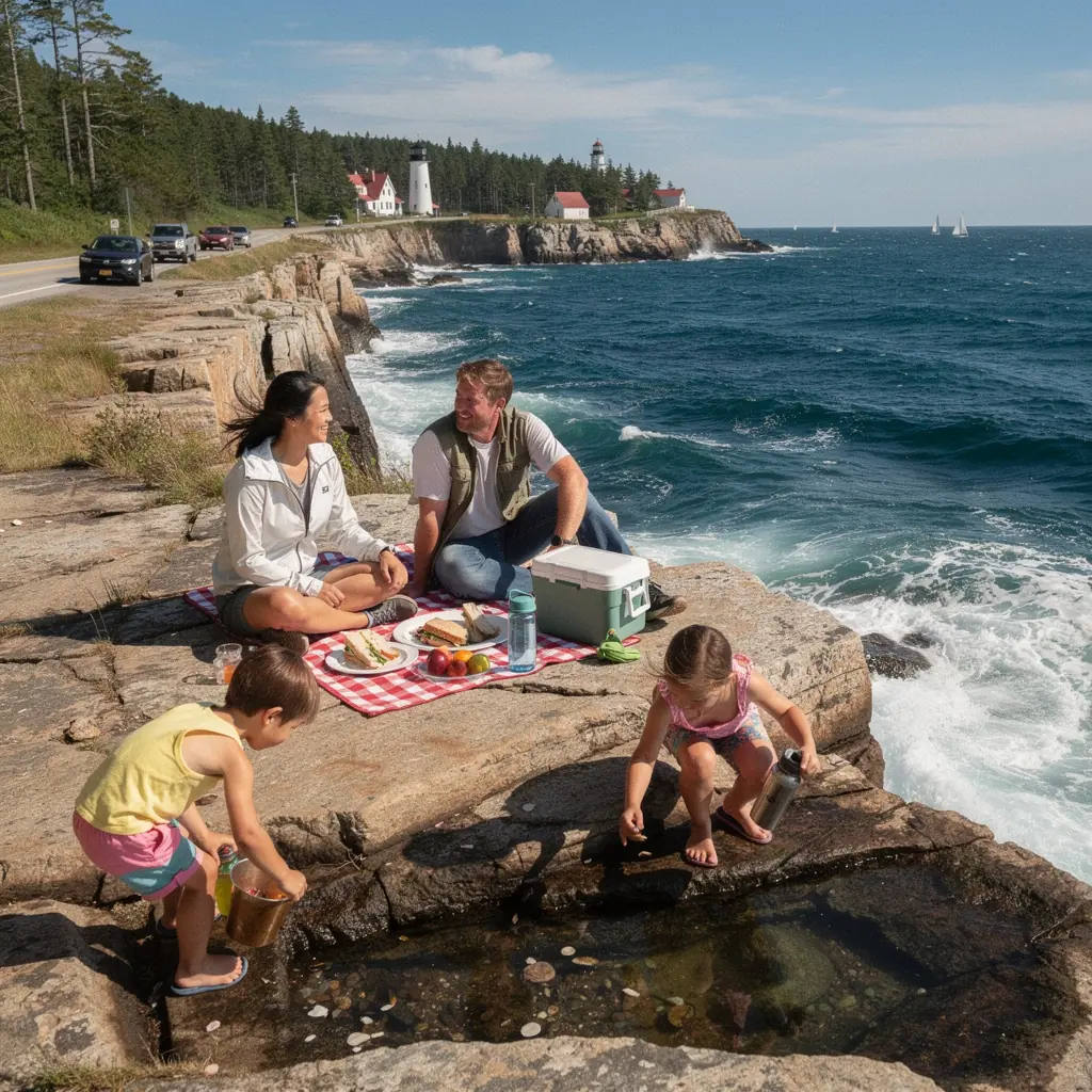 Солнечный закат над бескрайними прериями, создающий атмосферу приключения и свободы.